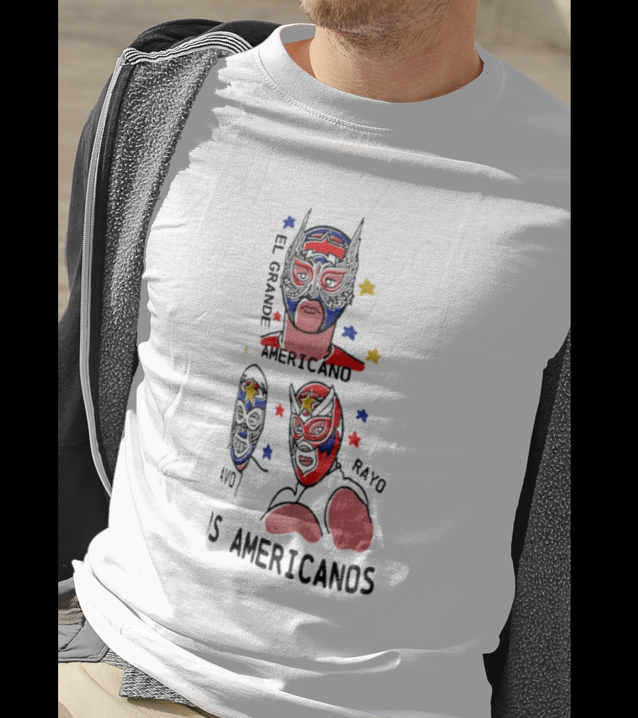 El Grande Americano Mu Muyo Mayo Es Americanos T-Shirt