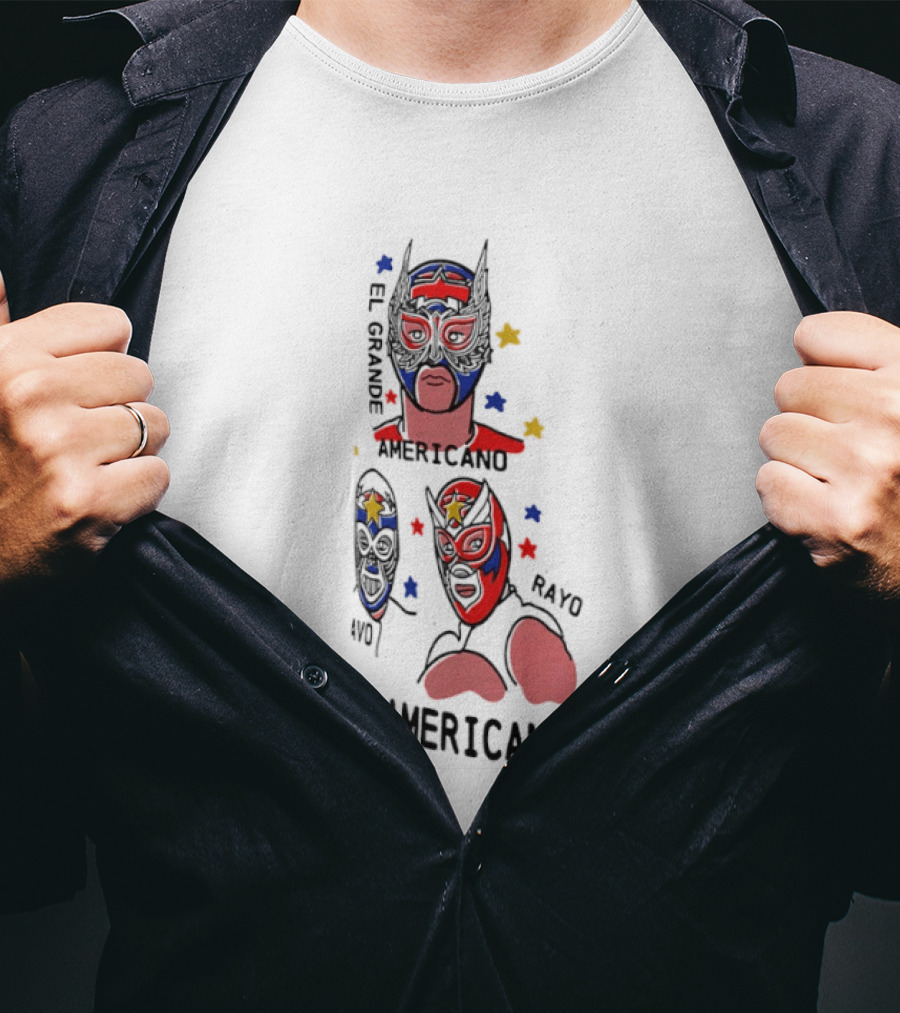 El Grande Americano Mu Muyo Mayo Es Americanos T-Shirt
