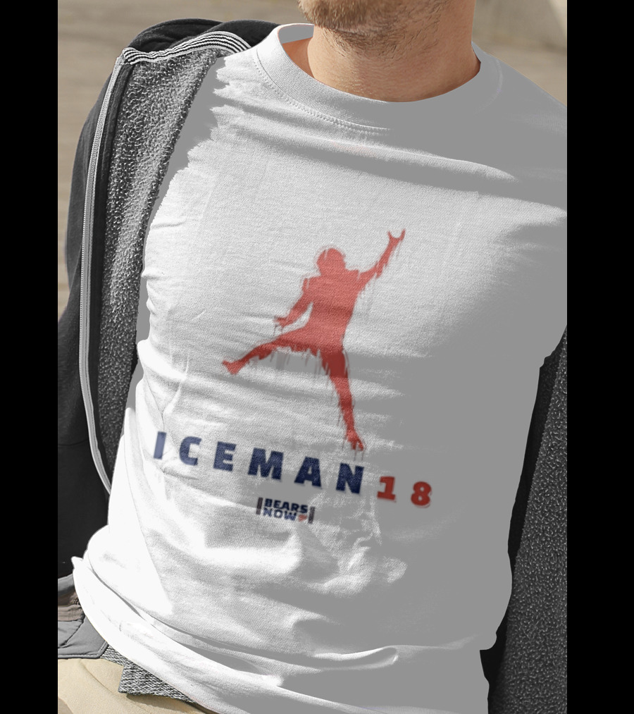 Iceman 18 Chicago Bears Caleb Williams Jumpman T-Shirt