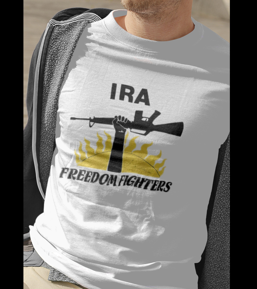 IRA Freedom Fighters Rifle Sunburst T-Shirt