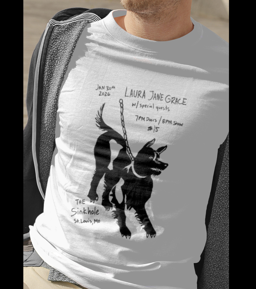 Laura Jane Grace With Special Guests The Sinkhole St Louis MO January 30 2026 T-Shirt