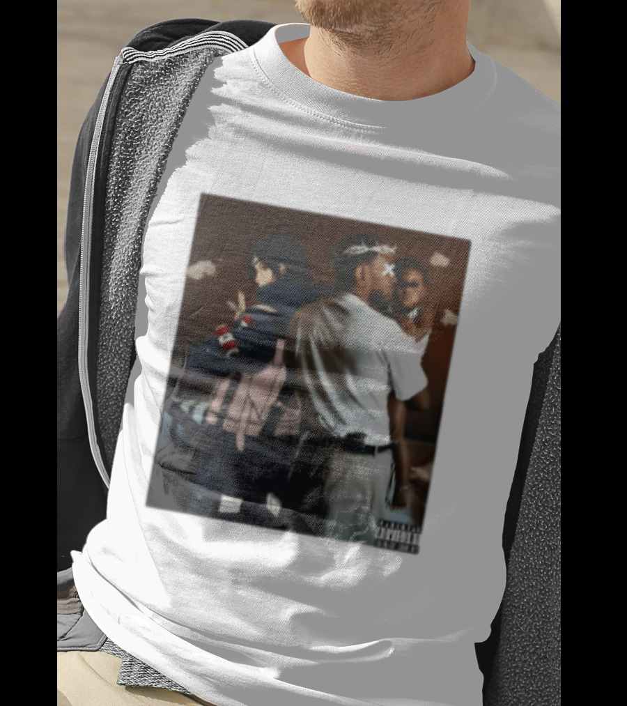 Mr Morale Kendrick Lamar Naruto Sasuke Collaboration T-Shirt