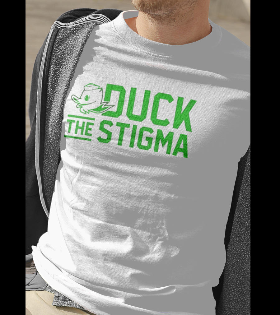 Oregon Ducks 2026 Duck The Stigma T-Shirt