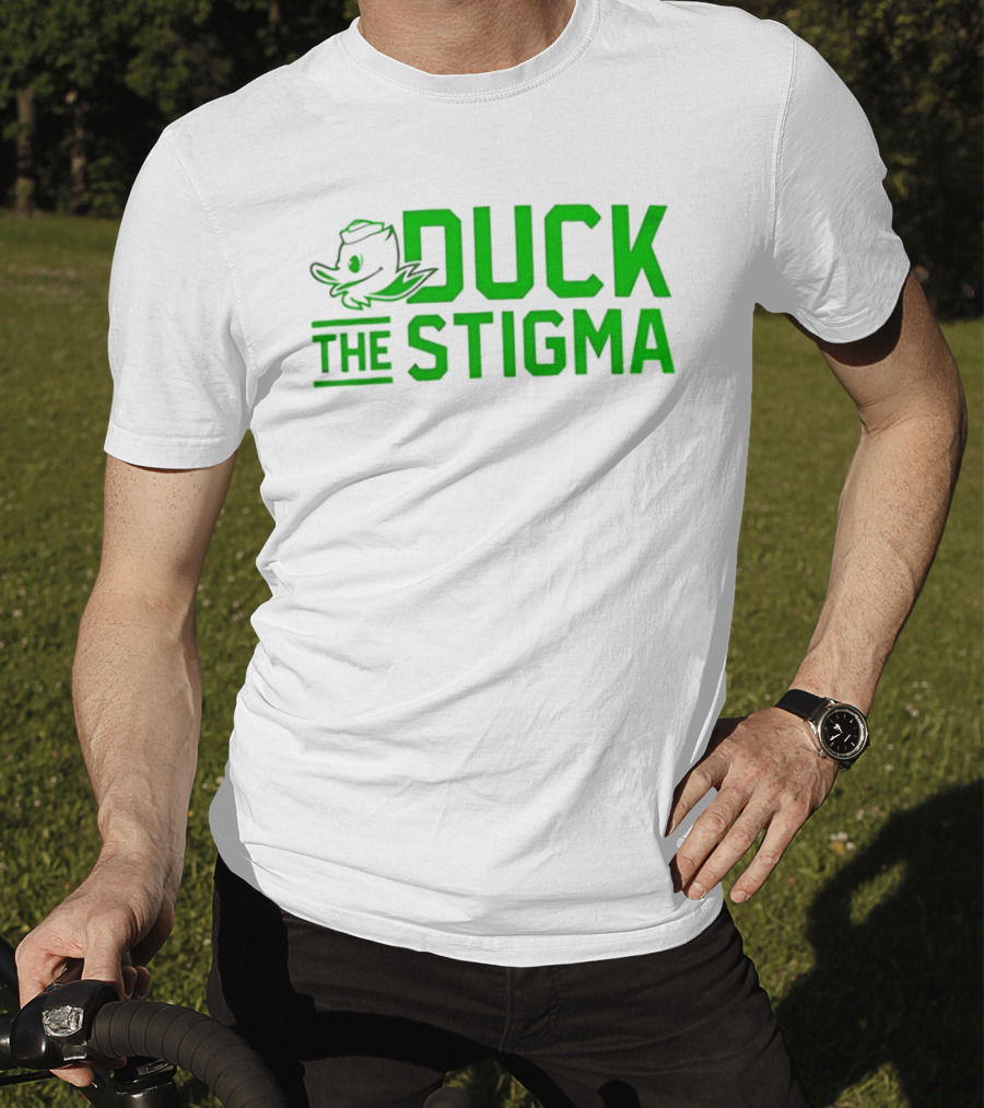 Oregon Ducks 2026 Duck The Stigma T-Shirt