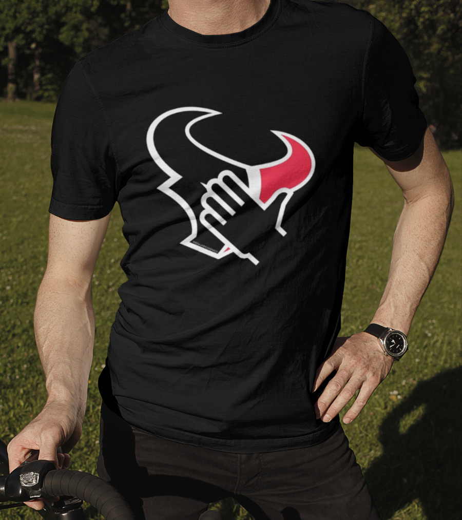 Houston Texans Meme Facepalm The Man Report T-Shirt