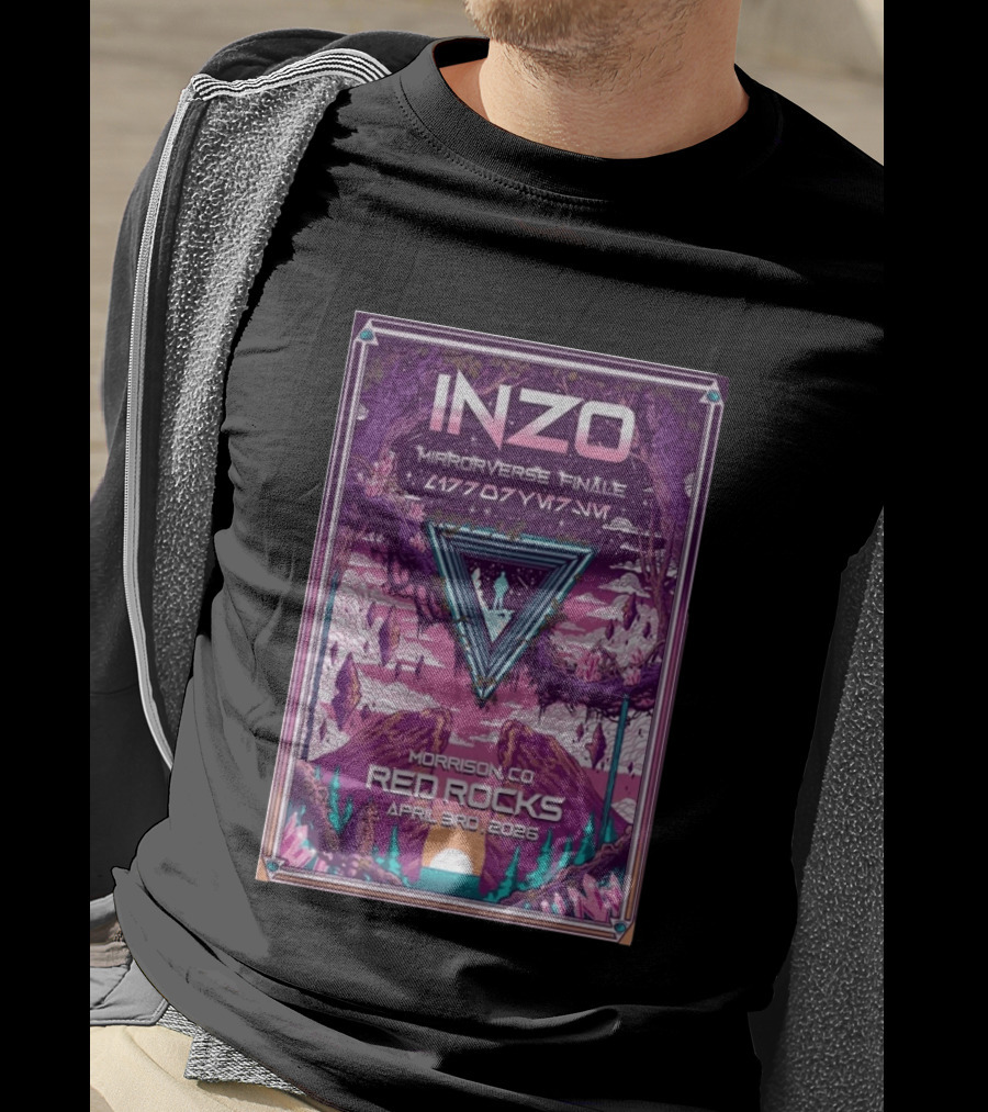 INZO Mirrorverse Finale Red Rocks Morrison CO April 3 2026 T-Shirt