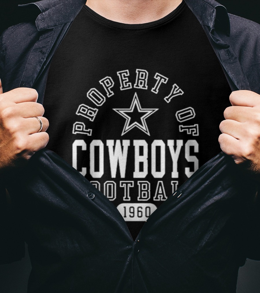 Property Of Cowboys Football 1960 T-Shirt