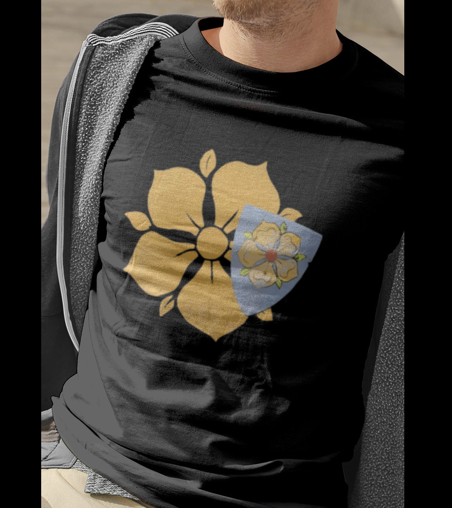 Kingdom Come Deliverance II Yellow Flower Emblem Vavak T-Shirt