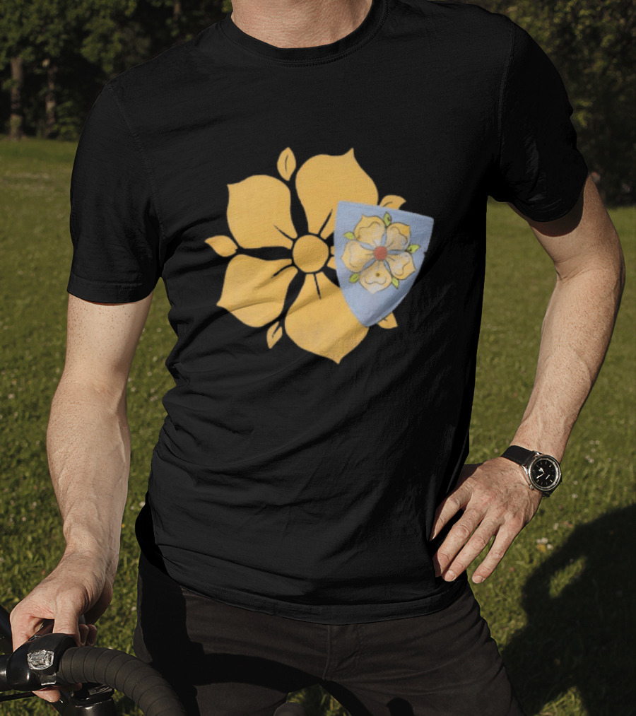 Kingdom Come Deliverance II Yellow Flower Emblem Vavak T-Shirt