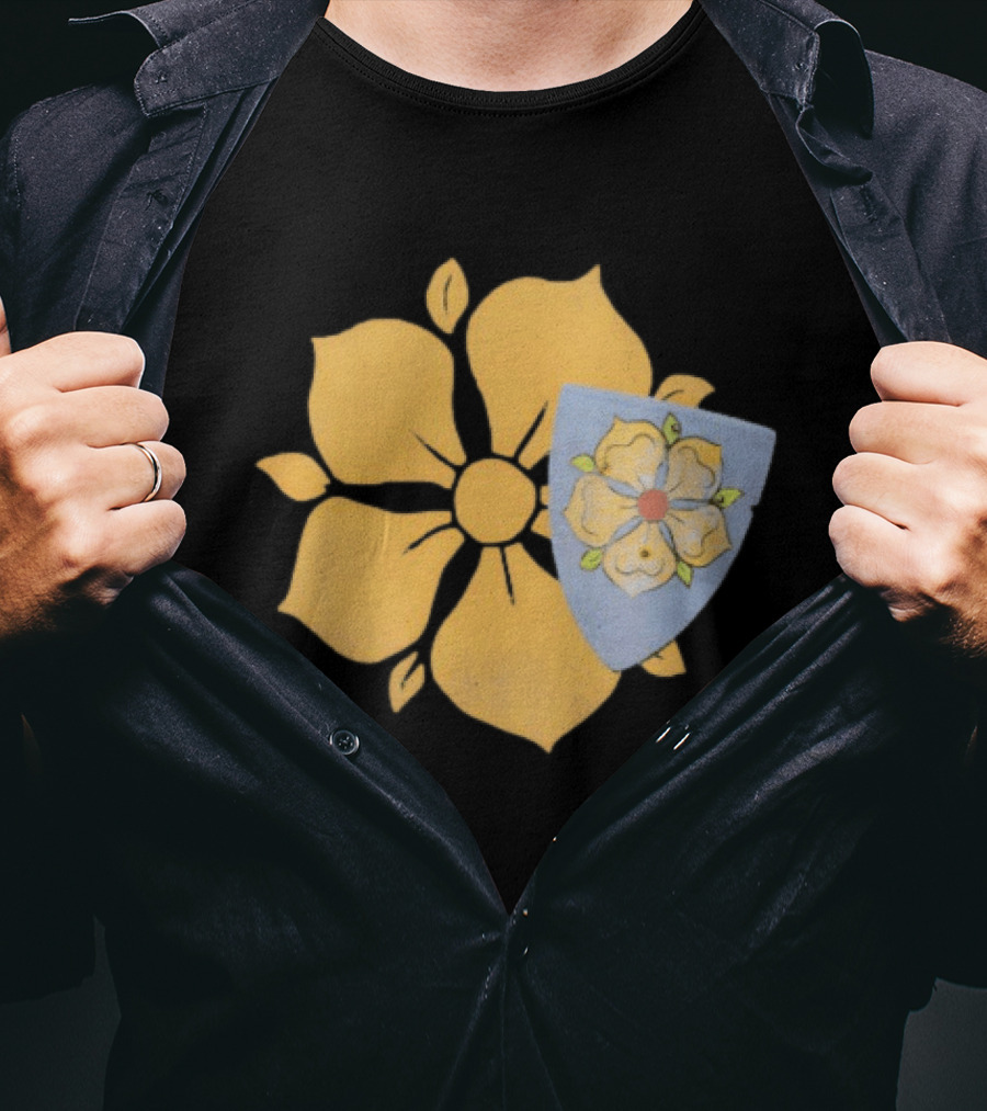 Kingdom Come Deliverance II Yellow Flower Emblem Vavak T-Shirt