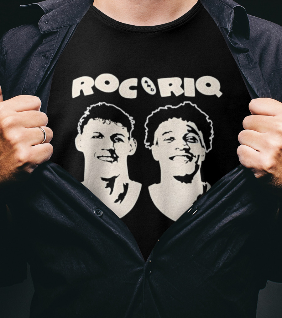 Roc And Riq Iowa Wolves Basketball Team Fan Merchandise T-Shirt