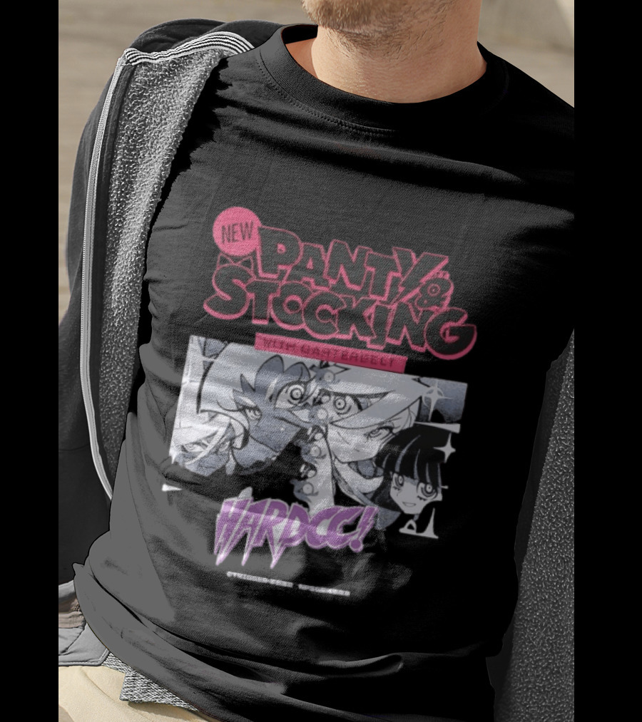 New Panty & Stocking With Garterbelt Hardcore Anime T-Shirt