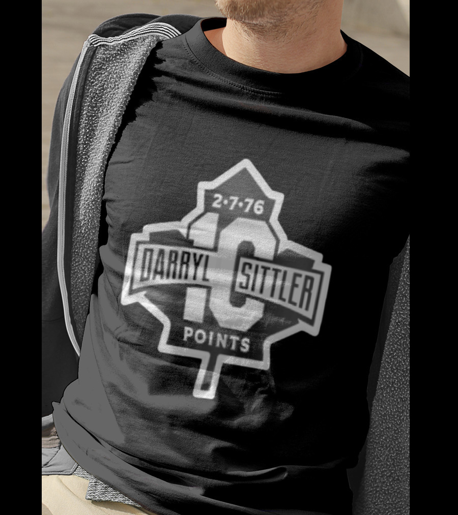 Toronto Maple Leafs Darryl Sittler 10 Points 2 7 76 T-Shirt