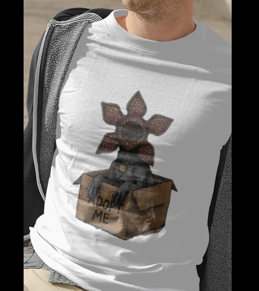 Adopt A Demogorgon Adopt Me Stranger Things Pet Box T-Shirt