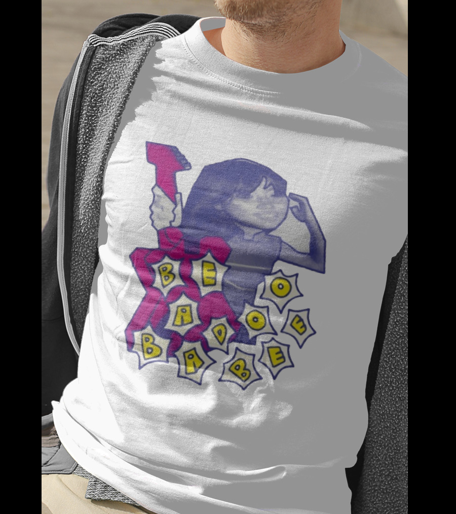Beabadoobee Art Style Pop Graphic Guitar T-Shirt