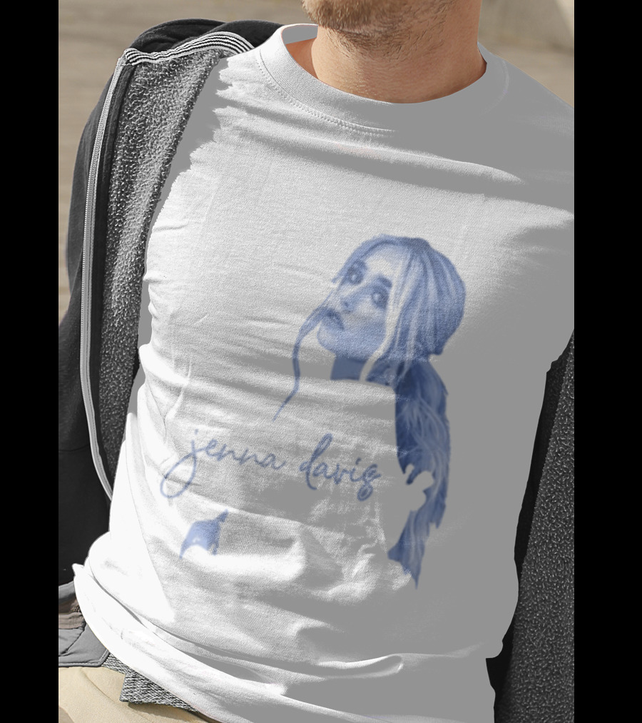 Jenna Davis Photo Blue T-Shirt