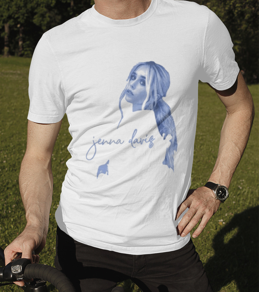 Jenna Davis Photo Blue T-Shirt