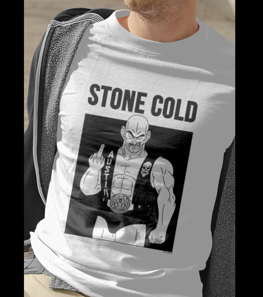 Stone Cold Nappa Gesture Iconic Fusion T-Shirt