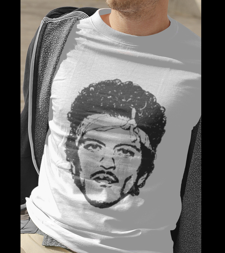 The Romantic Curly Hair Bandana T-Shirt