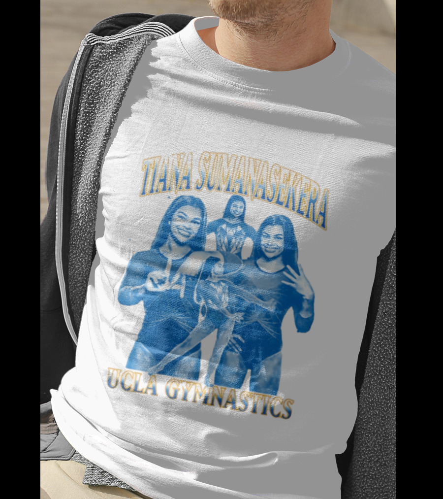 Tiana Sumanasekera UCLA Gymnastics Performance T-Shirt