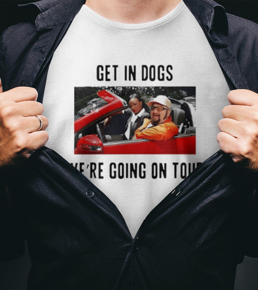Trailer Park Boys Get In Dogs We're Going On Tour Red Car Scene T-Shirt