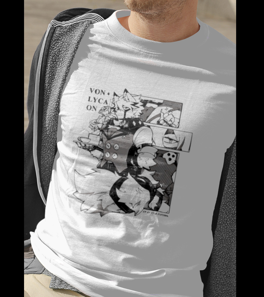Von Lycaon Comic Collage T-Shirt