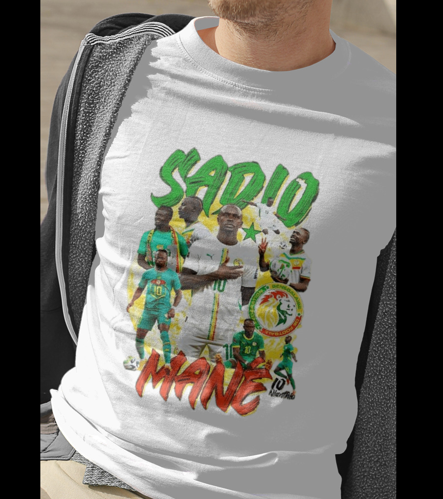 Sadio Mané Senegal National Football Team 10 2026 T-Shirt