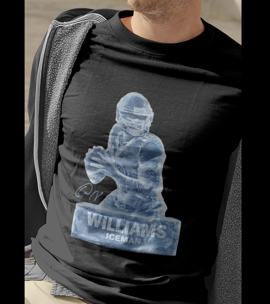 Williams Iceman Chicago Bears Sculpture T-Shirt