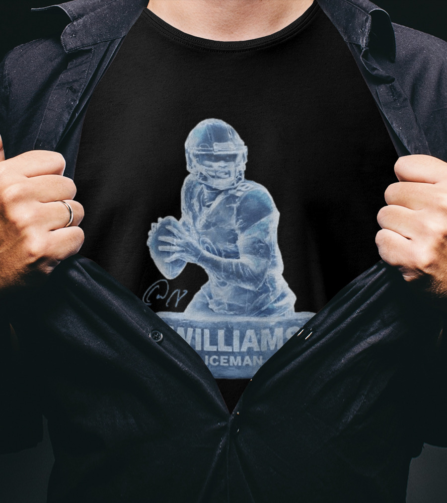 Williams Iceman Chicago Bears Sculpture T-Shirt