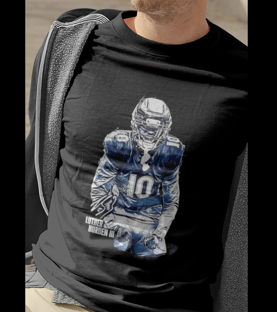 Luther Burden III Chicago Bears Number 10 T-Shirt
