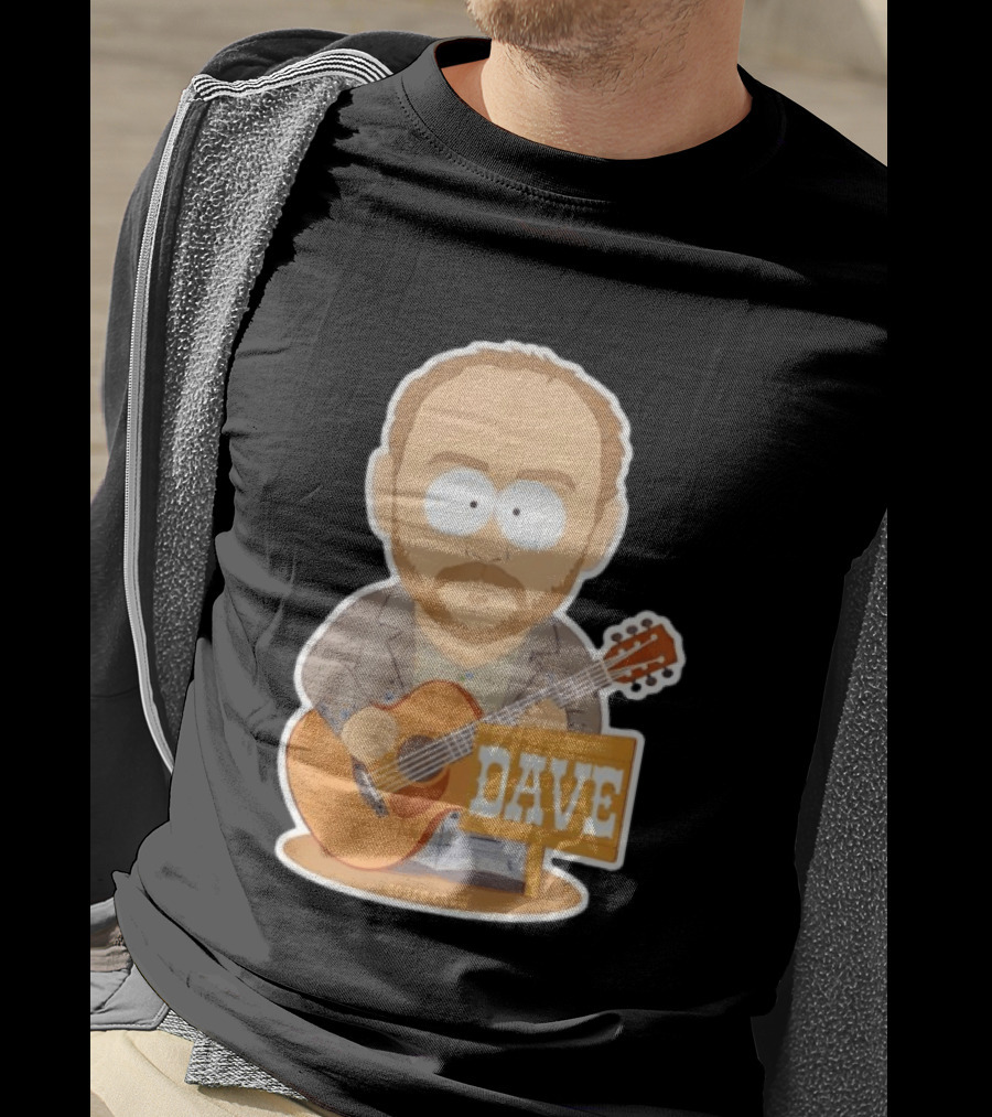 South Park Dave Matthews Band Gorge Crew 2025 Dave Guitar T-Shirt