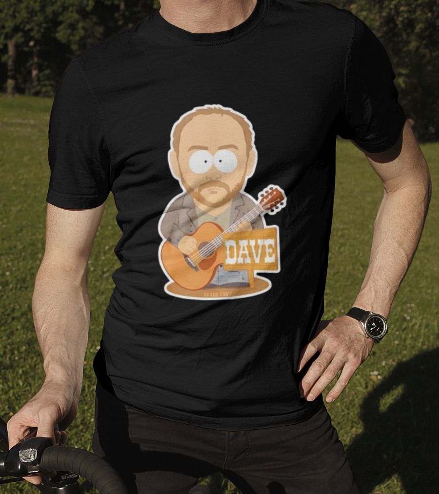 South Park Dave Matthews Band Gorge Crew 2025 Dave Guitar T-Shirt