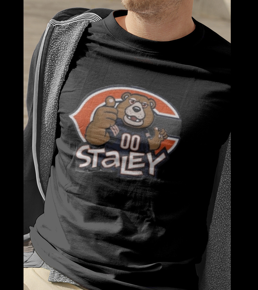 Staley Da Bear Mascot Chicago Bears NFL Fan T-Shirt