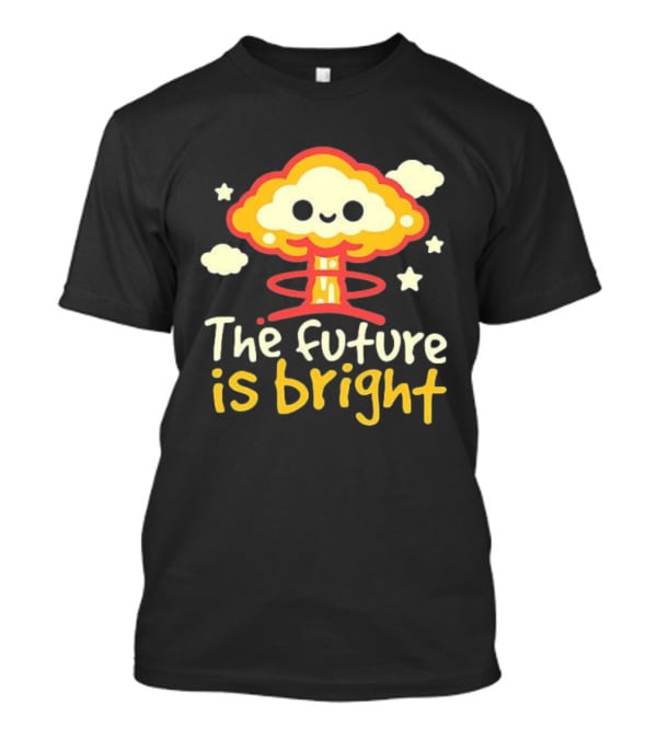 The Future Is Bright Cloud And Stars T-Shirt