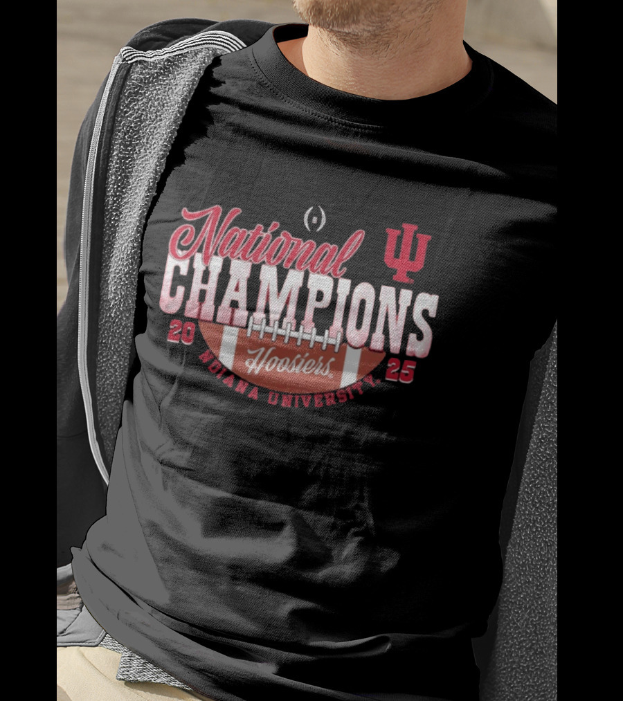 Indiana Hoosiers National Champions 2025 Indiana University Football T-Shirt