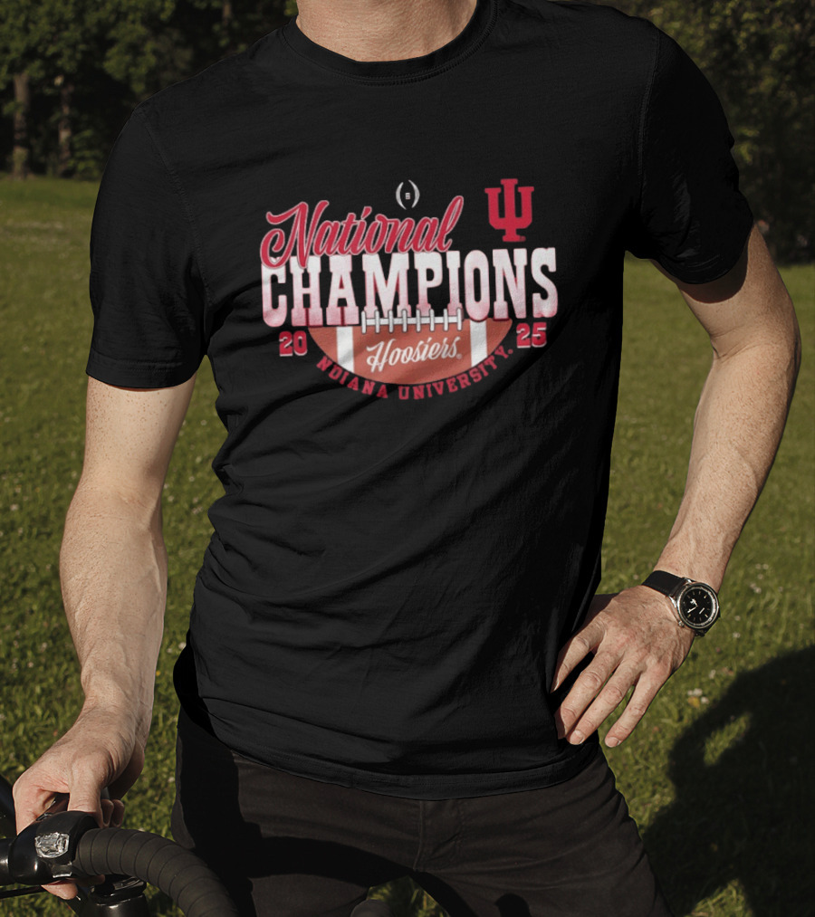 Indiana Hoosiers National Champions 2025 Indiana University Football T-Shirt