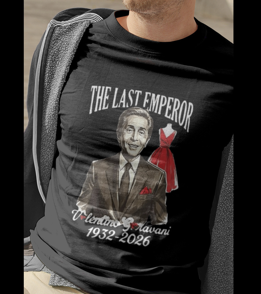 The Last Emperor Valentino Garavani 1932 2026 Evening Dress T-Shirt