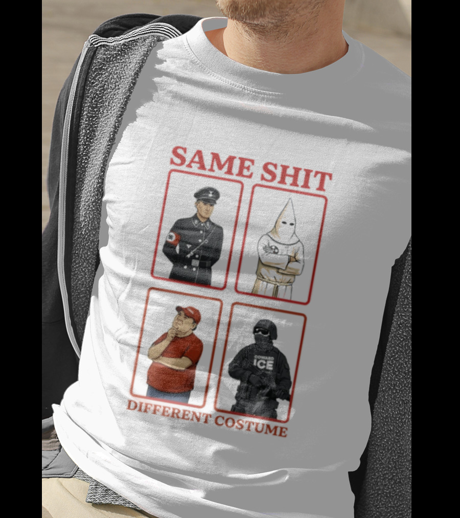 Same Shit Different Costume Anti Coward Ice T-Shirt