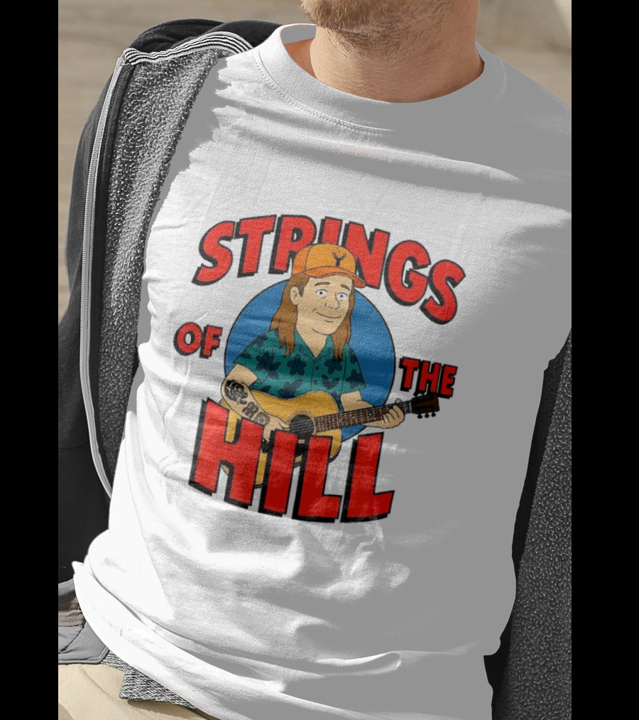 Strings Of The Hill Guitar T-Shirt