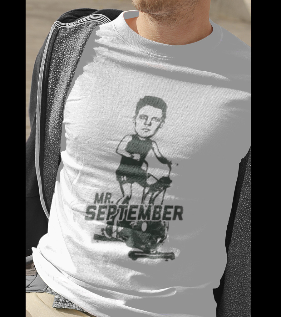 Trending Zach Parise Mr September Minnesota Wild Hockey T-Shirt