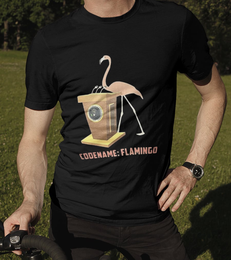 Codename Flamingo Presidential Podium Seal T-Shirt