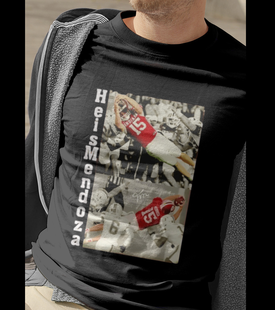 Heisman Mendoza Indiana Football 15 T-Shirt