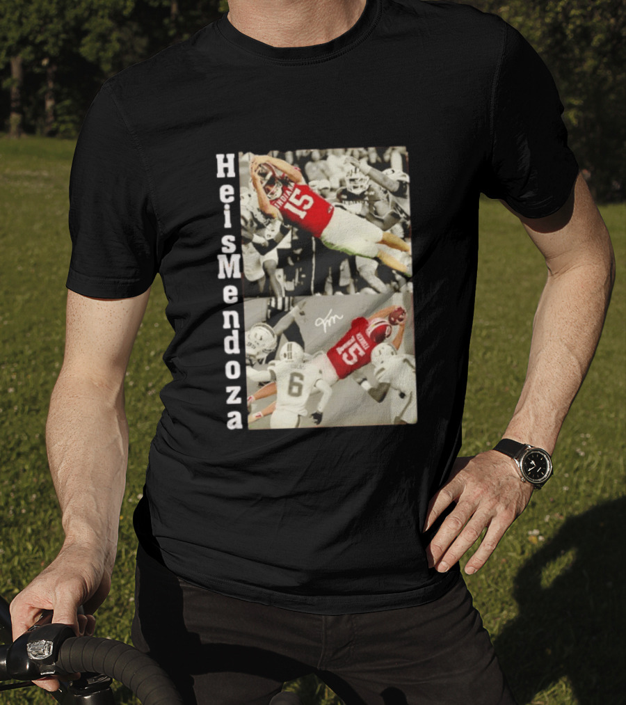 Heisman Mendoza Indiana Football 15 T-Shirt