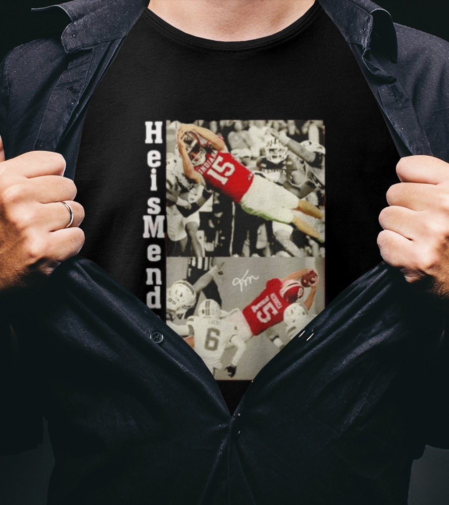 Heisman Mendoza Indiana Football 15 T-Shirt