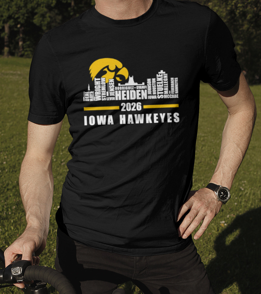 Iowa Hawkeyes 2026 Heiden Skyline T-Shirt