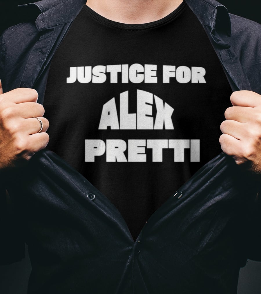 Justice For Alex Pretti 1989 2026 RIP T-Shirt
