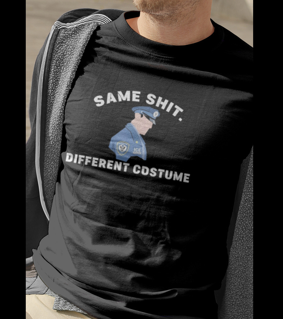 Same Shit Different Costume ICE Abolish T-Shirt