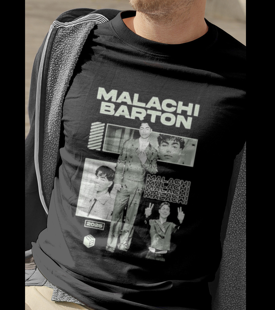 Malachi Barton 2025 Descendants Zombies Worlds Collide Tour Disney T-Shirt