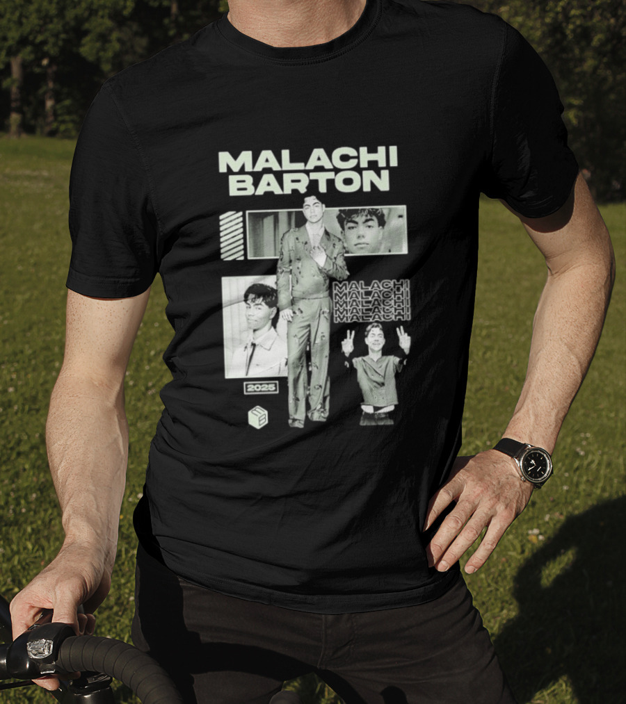 Malachi Barton 2025 Descendants Zombies Worlds Collide Tour Disney T-Shirt