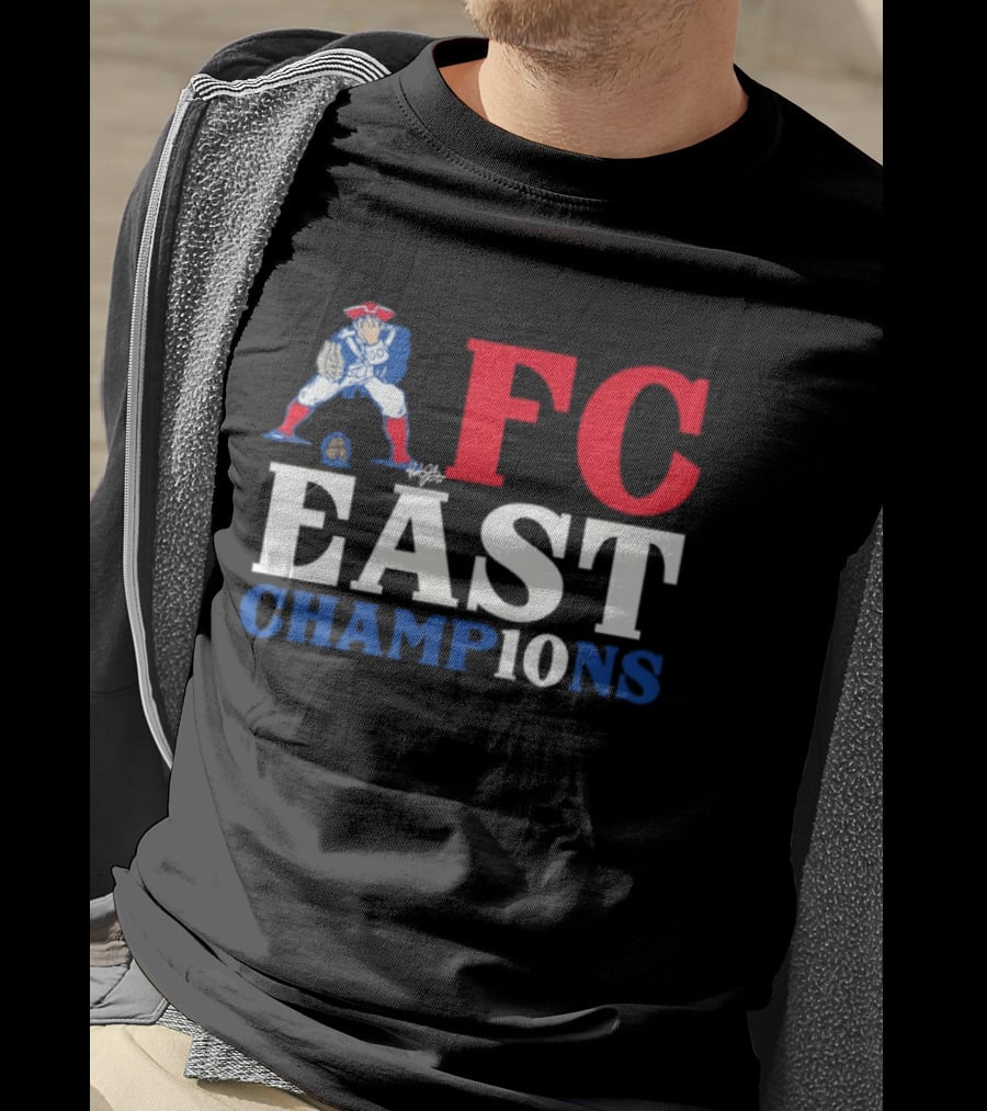 New England Patriots FC East Champions Champ10ns T-Shirt